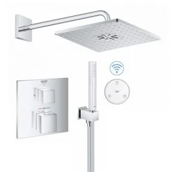 Grohe Grohtherm Cube SmartConnect Head & Handset Shower Set