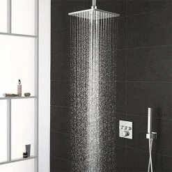 Grohe Grohtherm Smartcontrol Perfect Shower With Ceiling Mounted 310 Cube Shower Head