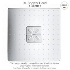 Grohe Grohtherm Smartcontrol Perfect Shower With Ceiling Mounted 310 Cube Shower Head 7 Grohe Grohtherm Smartcontrol Perfect Shower With Ceiling Mounted 310 Cube Shower Head -ShowerLux Shop GSB1 D2 460