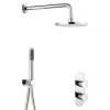 Crosswater Central Chrome 2 Outlet 2-Handle Shower Bundle 1 Crosswater Central Chrome 2 Outlet 2-Handle Shower Bundle -ShowerLux Shop GTLCENT01 P