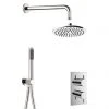 Crosswater MPRO Chrome 2 Outlet 2-Handle Shower Bundle -ShowerLux Shop GTLPRO1510C P