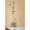 Burlington Birkenhead Angled Bath Shower Mixer with Slide Rail & Soap Basket - H230-BI -ShowerLux Shop H230 BI L 460