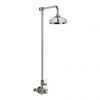 Crosswater - Belgravia Thermostatic Shower Valve with Fixed Head - Nickel 1 Crosswater - Belgravia Thermostatic Shower Valve with Fixed Head - Nickel -ShowerLux Shop HG SHOWERN P