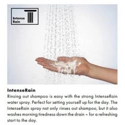 Hansgrohe Croma Select E Vario Thermostatic Shower System with 65cm Shower Slider Rail Kit - 27081400 10 Hansgrohe Croma Select E Vario Thermostatic Shower System with 65cm Shower Slider Rail Kit - 27081400 -ShowerLux Shop Hansgrohe IntenseRain 2 460 4
