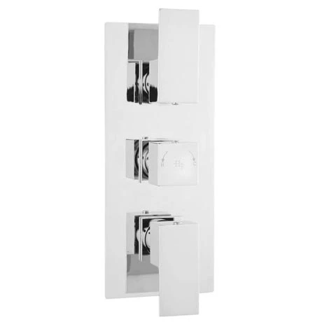 Hudson Reed Art Triple Concealed Thermostatic Shower Valve - ART3211 3 Hudson Reed Art Triple Concealed Thermostatic Shower Valve - ART3211