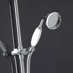 Hudson Reed Traditional Exposed Shower Valve, Riser Kit, Diverter & Shower Rose 9 Hudson Reed Traditional Exposed Shower Valve, Riser Kit, Diverter & Shower Rose -ShowerLux Shop Hudson Reed Traditional Exposed Shower Valve Riser Kit Diverter Shower Rose detail2 460