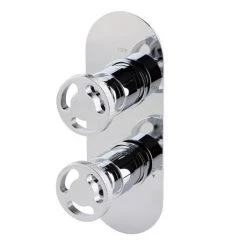 Arezzo Chrome Industrial Style Shower System with Concealed Valve + Head 9 Arezzo Chrome Industrial Style Shower System with Concealed Valve + Head -ShowerLux Shop IS2CHPK d1 460