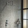 Arezzo Chrome Industrial Style Shower System with Concealed Valve + Head 2 Arezzo Chrome Industrial Style Shower System with Concealed Valve + Head -ShowerLux Shop IS2CHPK n p