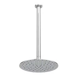 Arezzo Chrome Industrial Style Shower System with Dual Concealed Valve + Ceiling Mounted Head 12 Arezzo Chrome Industrial Style Shower System with Dual Concealed Valve + Ceiling Mounted Head -ShowerLux Shop IS3CHPKDC d4 460