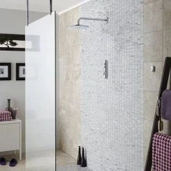 Aqualisa iSystem Smart Shower Concealed with Wall Fixed Head 10 Aqualisa iSystem Smart Shower Concealed with Wall Fixed Head -ShowerLux Shop ISD.A1.BFW .21 D1 460