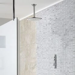 Aqualisa iSystem Smart Shower Concealed with Ceiling Fixed Head