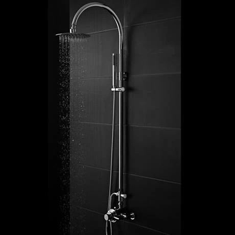 Nuie Series F II Dual Exposed Thermostatic Shower Valve - Chrome - JTY026 5 Nuie Series F II Dual Exposed Thermostatic Shower Valve - Chrome - JTY026 - Image 3