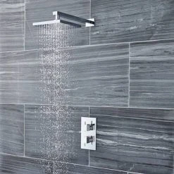 Nuie Series L Twin Concealed Thermostatic Shower Valve - Chrome - JTY301 -ShowerLux Shop JTY301 detail3 460