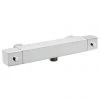 Nuie Square Thermostatic Bar Valve (Bottom Outlet) - Chrome 1 Nuie Square Thermostatic Bar Valve (Bottom Outlet) - Chrome -ShowerLux Shop JTY316 PN