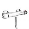 Juno Round Thermostatic Bar Valve - Chrome 1 Juno Round Thermostatic Bar Valve - Chrome -ShowerLux Shop Juno Round Thermostatic Bar Valve Chrome p