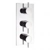 Crosswater - Kai Lever Thermostatic Shower Valve with 3 Way Diverter - KL3000RC -ShowerLux Shop KL2000RC P