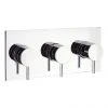 Crosswater - Kai Lever Triple Concealed Thermostatic Shower Valve - KL2001RC 1 Crosswater - Kai Lever Triple Concealed Thermostatic Shower Valve - KL2001RC -ShowerLux Shop KL2001RC P