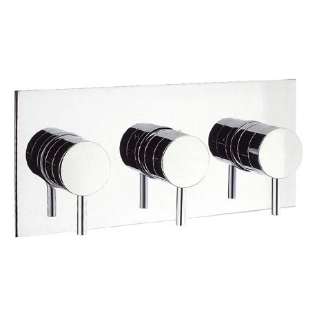 Crosswater - Kai Lever Triple Concealed Thermostatic Shower Valve - KL2001RC 3 Crosswater - Kai Lever Triple Concealed Thermostatic Shower Valve - KL2001RC
