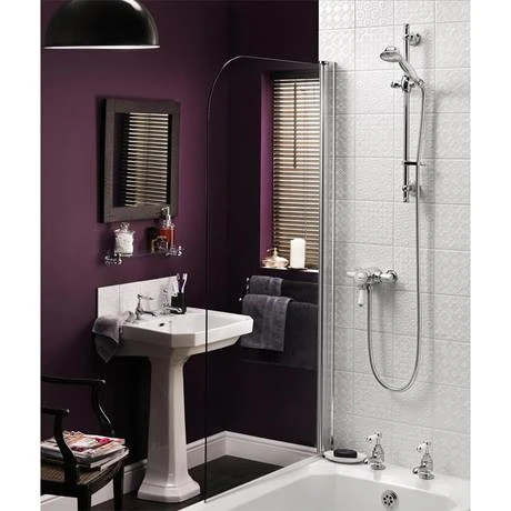 Bristan Colonial2 Thermostatic Surface Mounted Shower Valve + Adjustable Riser 4 Bristan Colonial2 Thermostatic Surface Mounted Shower Valve + Adjustable Riser - Image 2