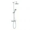 Crosswater - Fusion Multifunction Thermostatic Shower Valve with Fixed Head and Shower Kit - MB500RM -ShowerLux Shop MB500RM P