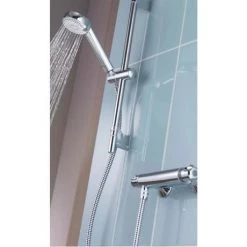 Aqualisa - Midas 100 Exposed Thermostatic Bar Valve with Slide Rail Kit & Easy Fit Bracket - MD100EBAR -ShowerLux Shop MD100BAR D3 460 1