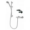 Aqualisa - Midas 100 Exposed Thermostatic Bar Valve with Slide Rail Kit & Easy Fit Bracket - MD100EBAR -ShowerLux Shop MD100EBAR P