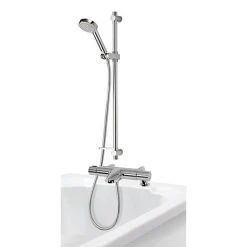 Aqualisa Midas 110 Bath Shower Mixer with Adjustable Head - MD110BSM