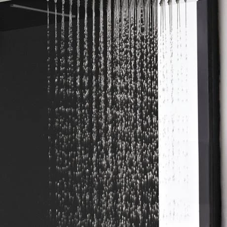 Milan Shower Package with Valve + Flat Dual Fixed Shower Head (Waterfall / Rainfall) 4 Milan Shower Package with Valve + Flat Dual Fixed Shower Head (Waterfall / Rainfall) - Image 2