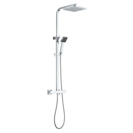 Milan Modern Thermostatic Shower - Chrome 4 Milan Modern Thermostatic Shower - Chrome - Image 3