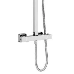 Milan Modern Square Thermostatic Shower (300 x 300mm Head - Chrome) 8 Milan Modern Square Thermostatic Shower (300 x 300mm Head - Chrome) -ShowerLux Shop MIL03H d2 460