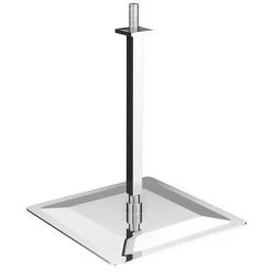 Modern Square Triple Shower Valve, Ceiling Mounted Square Shower Head & 6 Body Jets 10 Modern Square Triple Shower Valve, Ceiling Mounted Square Shower Head & 6 Body Jets -ShowerLux Shop MIL3VSA D1 460