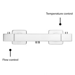 Milan Bar Shower Package w. Flat Minimalist Slider Handset Kit 13 Milan Bar Shower Package w. Flat Minimalist Slider Handset Kit -ShowerLux Shop MMBSFT1 d5 460