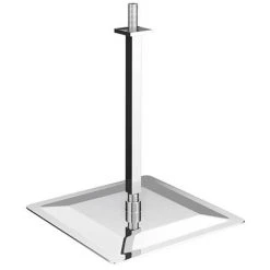 Milan Shower Package (Rainfall Ceiling Mounted Head, Handset + Waterfall Bath Spout) -ShowerLux Shop MSPCM d1 460