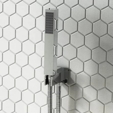 Milan Shower Package (Rainfall Wall Mounted Head, Handset + Freeflow Bath Filler) 7 Milan Shower Package (Rainfall Wall Mounted Head, Handset + Freeflow Bath Filler) - Image 5