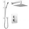 Monza Modern Shower Package (Fixed Shower Head + Riser Rail Kit) 1 Monza Modern Shower Package (Fixed Shower Head + Riser Rail Kit) -ShowerLux Shop MZ6A PK1 p