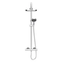 Monza Modern Round Thermostatic Shower - Chrome 13 Monza Modern Round Thermostatic Shower - Chrome -ShowerLux Shop MZA002 n d6 460