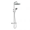 Monza Modern Round Thermostatic Shower (300mm Head - Chrome) -ShowerLux Shop MZA03H p