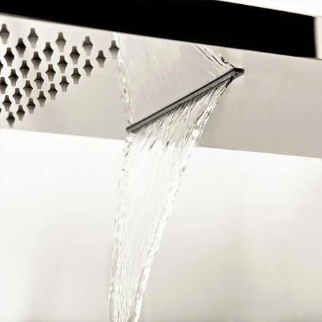 Milan Shower Valve with Built-in Diverter + Rainfall/Water Blade Shower Head 5 Milan Shower Valve with Built-in Diverter + Rainfall/Water Blade Shower Head - Image 3