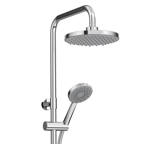 Monza Modern Round Thermostatic Shower - Chrome 5 Monza Modern Round Thermostatic Shower - Chrome - Image 3