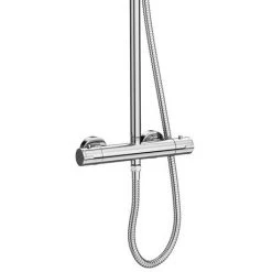 Monza Modern Round Thermostatic Shower - Chrome 11 Monza Modern Round Thermostatic Shower - Chrome -ShowerLux Shop Monza Modern Round Thermostatic Shower d3 460