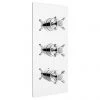 Bristan - 1901 Concealed Dual Control Three Handle Thermostatic Shower Valve - Chrome - N2-SHC3STP-C 2 Bristan - 1901 Concealed Dual Control Three Handle Thermostatic Shower Valve - Chrome - N2-SHC3STP-C -ShowerLux Shop N2 SHC3STP C PN