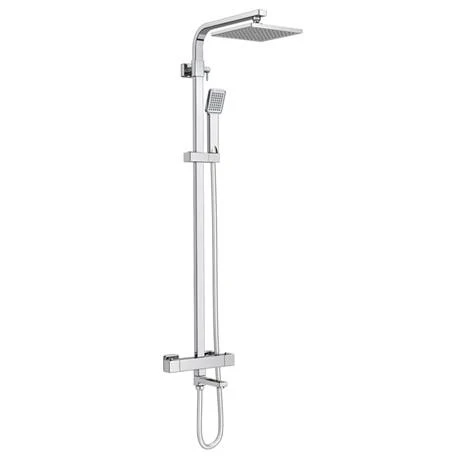 Nova Square Thermostatic Shower Kit with Spout 4 Nova Square Thermostatic Shower Kit with Spout - Image 2