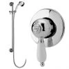 Nuie Nostalgic Manual Shower Valve + Slider Rail Kit 1 Nuie Nostalgic Manual Shower Valve + Slider Rail Kit -ShowerLux Shop Nostalgic Concealed Slider Rail Kit Medium