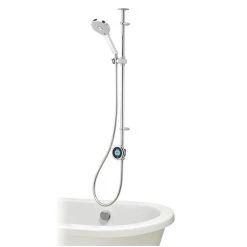 Aqualisa Optic Q Smart Shower Exposed with Adjustable Head and Bath Filler