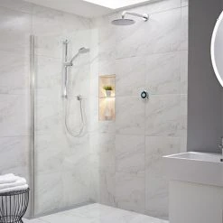 Aqualisa Optic Q Smart Shower Concealed with Adjustable and Wall Fixed Head
