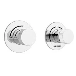 Bristan - Orb Thermostatic Recessed Dual Control Shower Valve - ORB-SHCVO-C