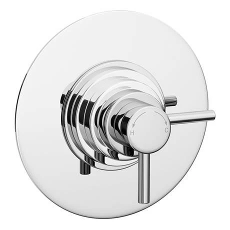 Orion Dual Thermostatic Exposed Shower Valve - Chrome 4 Orion Dual Thermostatic Exposed Shower Valve - Chrome - Image 2
