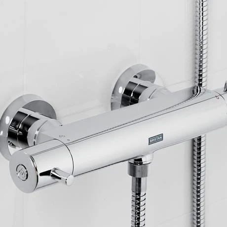 Bristan Prism Thermostatic Exposed Safe Touch Bar Shower with Riser Kit and Fast Fit Connections - PM-SHXMMCTFF-C 4 Bristan Prism Thermostatic Exposed Safe Touch Bar Shower with Riser Kit and Fast Fit Connections - PM-SHXMMCTFF-C - Image 2