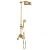 Crosswater MPRO Industrial Multifunction Shower Valve - Unlacquered Brushed Brass - PRI_SLIDERUB -ShowerLux Shop PRI SLIDERUB lrg 670