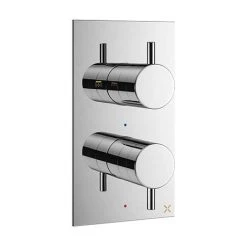 Crosswater MPRO Thermostatic Shower Valve with 2-Way Diverter - Chrome - PRO1510RC